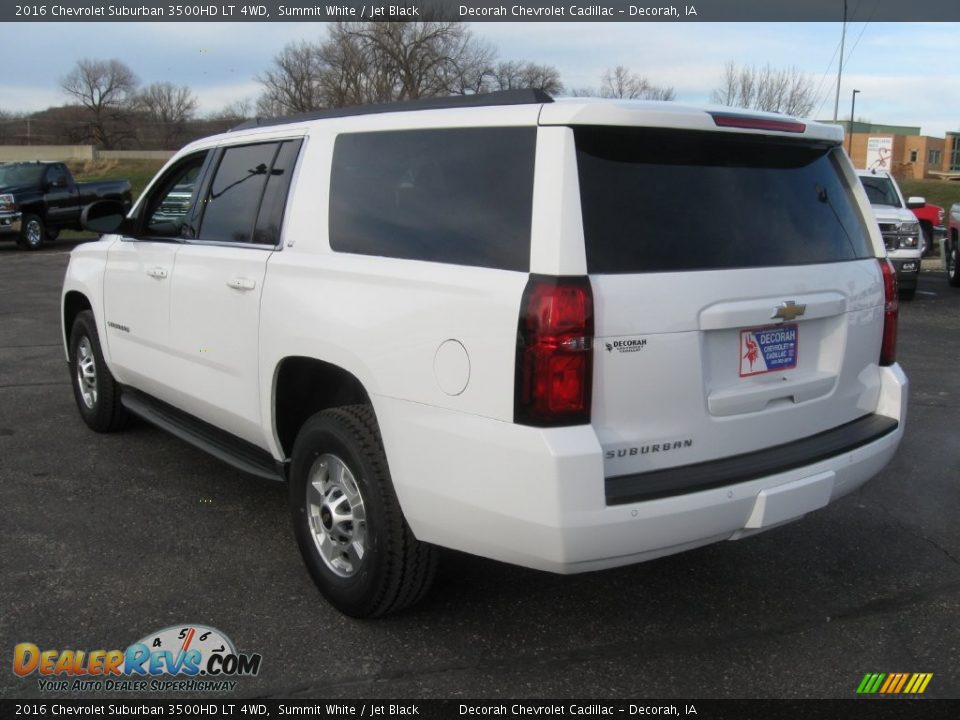 2016 Chevrolet Suburban 3500HD LT 4WD Summit White / Jet Black Photo #14