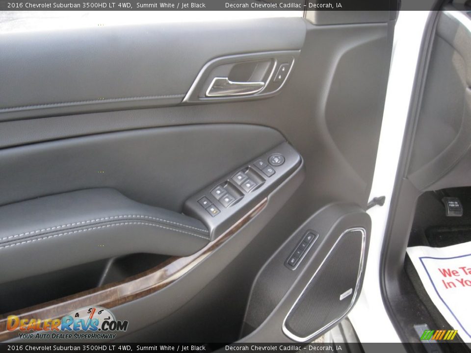 2016 Chevrolet Suburban 3500HD LT 4WD Summit White / Jet Black Photo #15