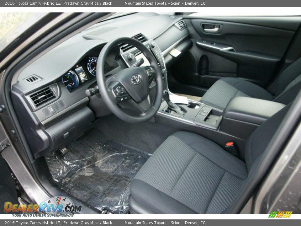 2016 Toyota Camry Hybrid LE Predawn Gray Mica / Black Photo #5