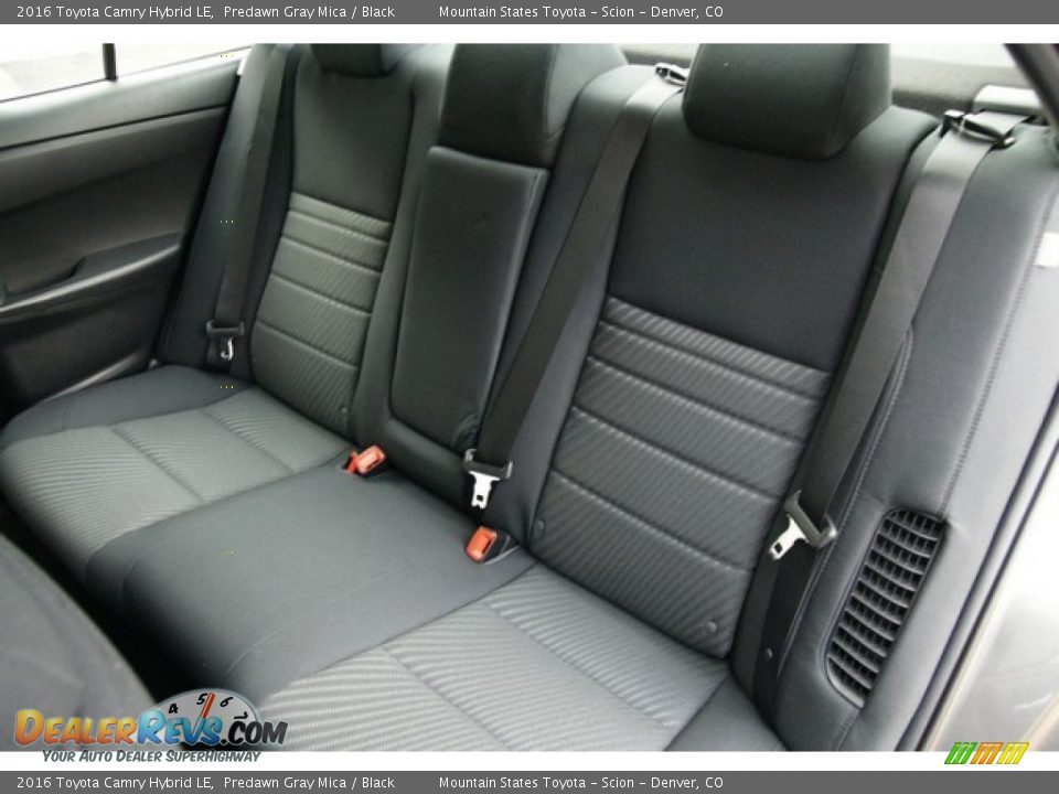 2016 Toyota Camry Hybrid LE Predawn Gray Mica / Black Photo #7