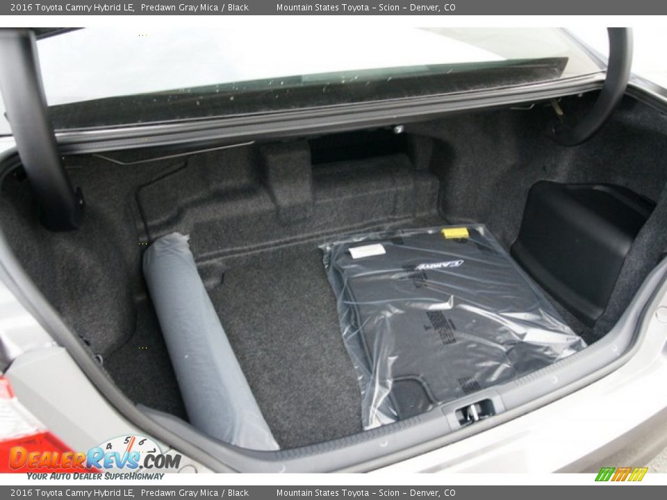 2016 Toyota Camry Hybrid LE Predawn Gray Mica / Black Photo #8