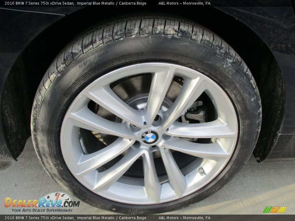 2016 BMW 7 Series 750i xDrive Sedan Wheel Photo #3