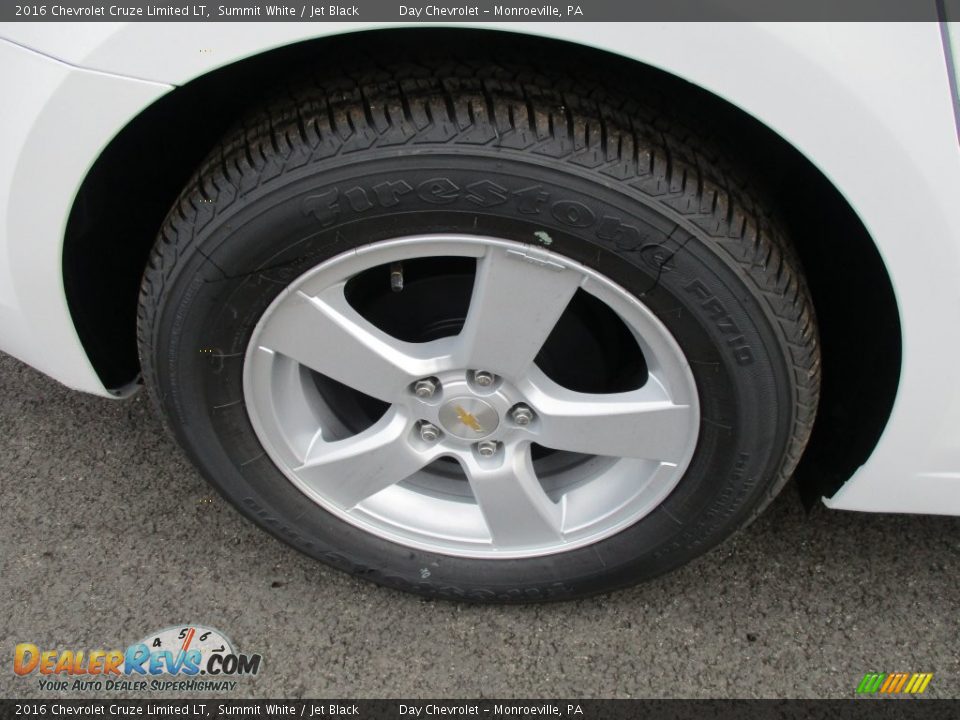 2016 Chevrolet Cruze Limited LT Summit White / Jet Black Photo #3