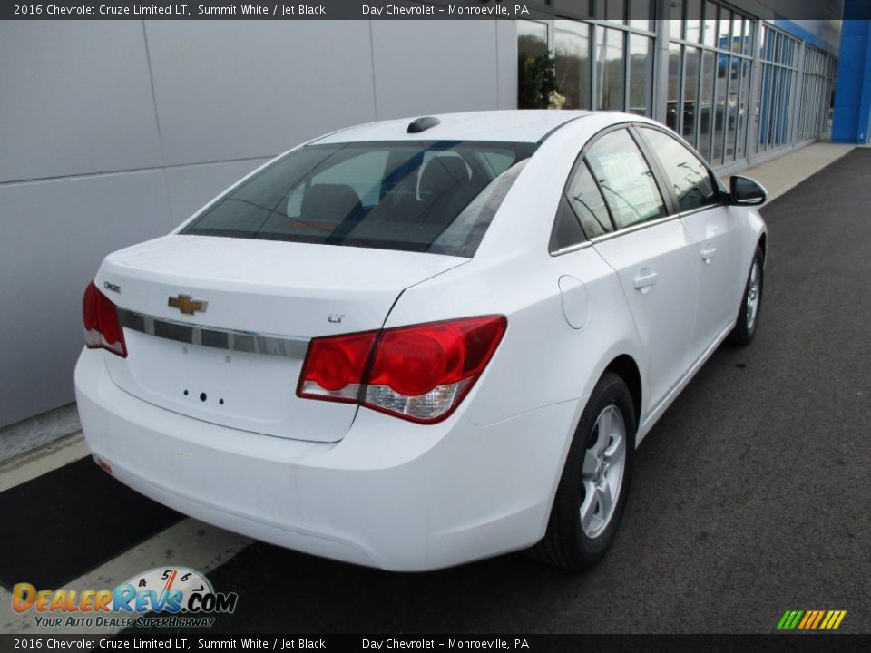 2016 Chevrolet Cruze Limited LT Summit White / Jet Black Photo #4