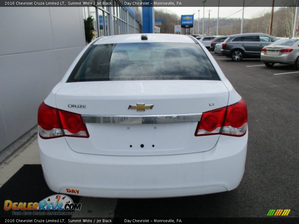 2016 Chevrolet Cruze Limited LT Summit White / Jet Black Photo #5