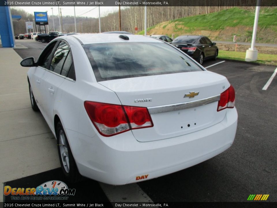2016 Chevrolet Cruze Limited LT Summit White / Jet Black Photo #6