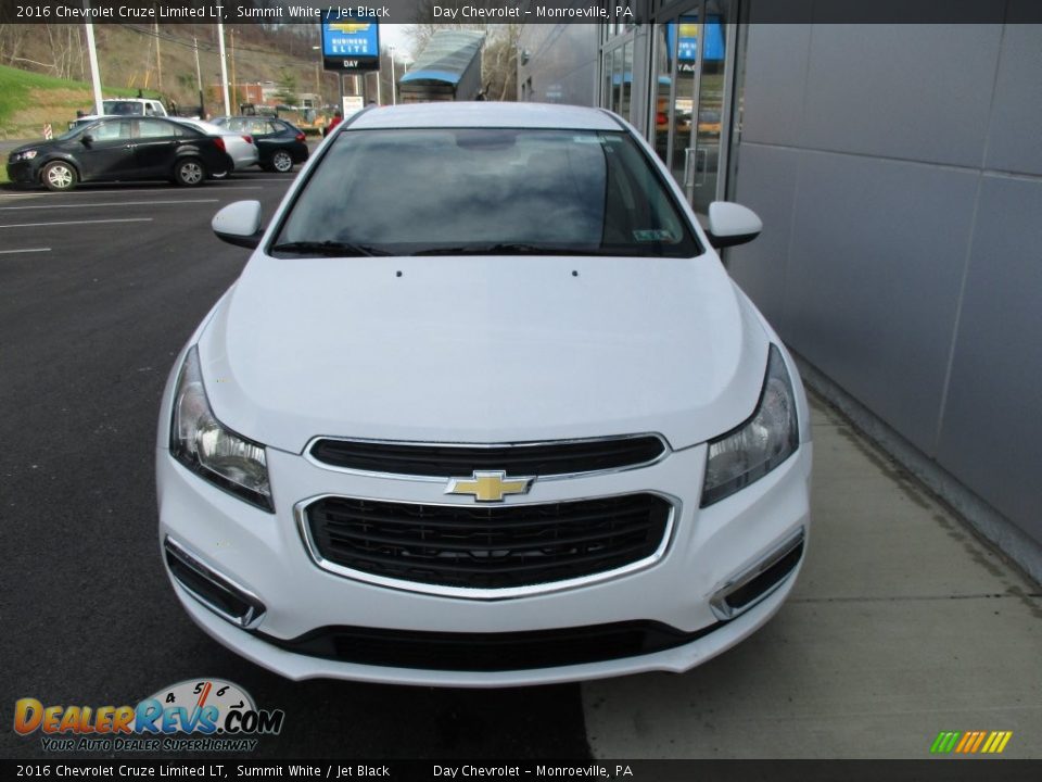 2016 Chevrolet Cruze Limited LT Summit White / Jet Black Photo #8