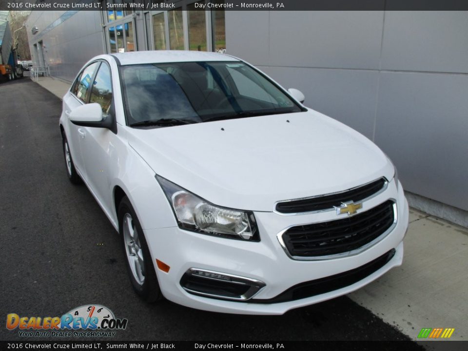 2016 Chevrolet Cruze Limited LT Summit White / Jet Black Photo #9