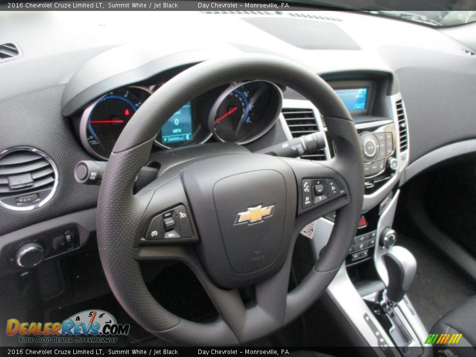 2016 Chevrolet Cruze Limited LT Summit White / Jet Black Photo #13