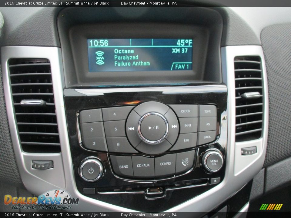 2016 Chevrolet Cruze Limited LT Summit White / Jet Black Photo #15