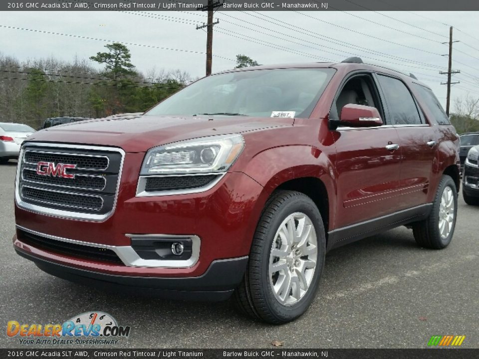 Front 3/4 View of 2016 GMC Acadia SLT AWD Photo #1