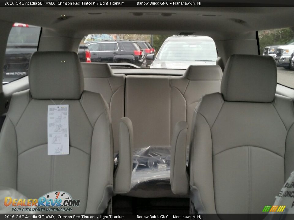 2016 GMC Acadia SLT AWD Crimson Red Tintcoat / Light Titanium Photo #8