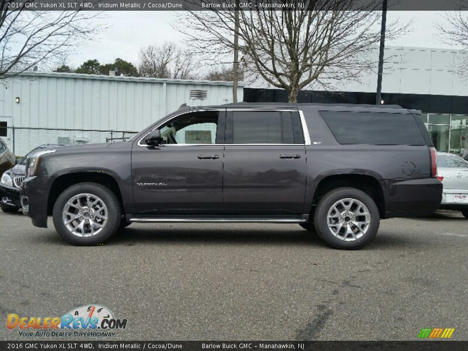Iridium Metallic 2016 GMC Yukon XL SLT 4WD Photo #3