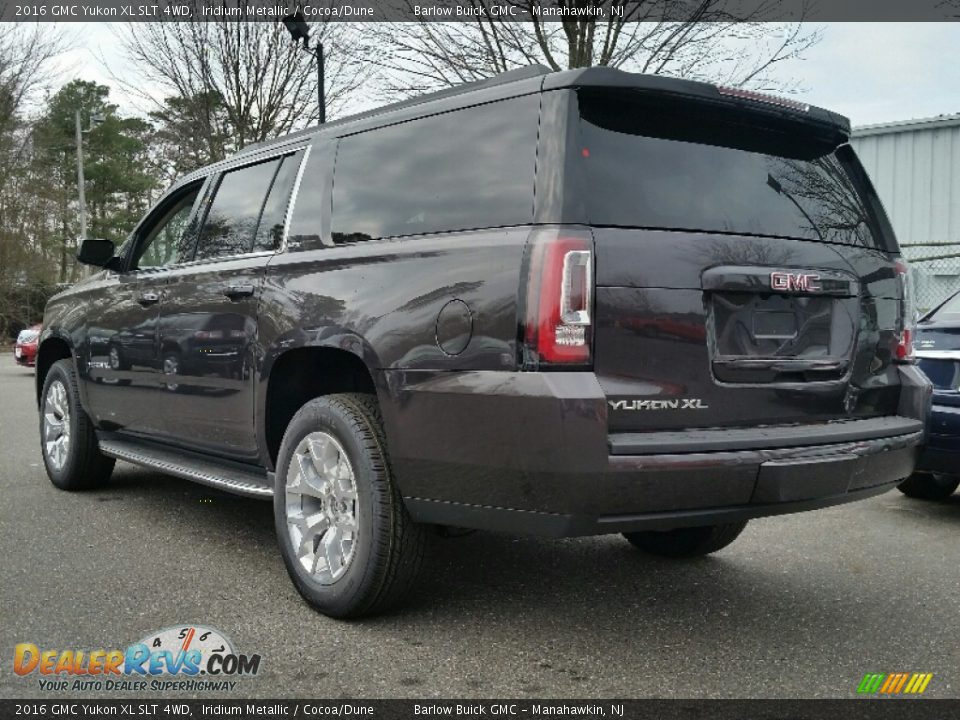 Iridium Metallic 2016 GMC Yukon XL SLT 4WD Photo #4