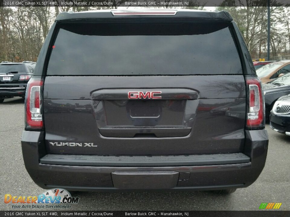 2016 GMC Yukon XL SLT 4WD Iridium Metallic / Cocoa/Dune Photo #5