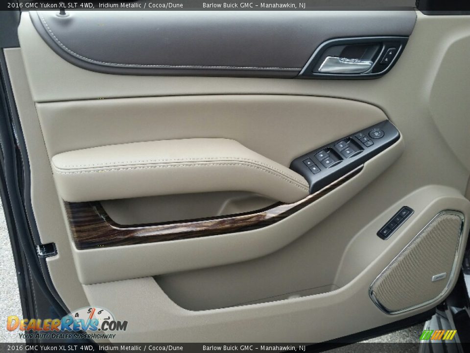 2016 GMC Yukon XL SLT 4WD Iridium Metallic / Cocoa/Dune Photo #7