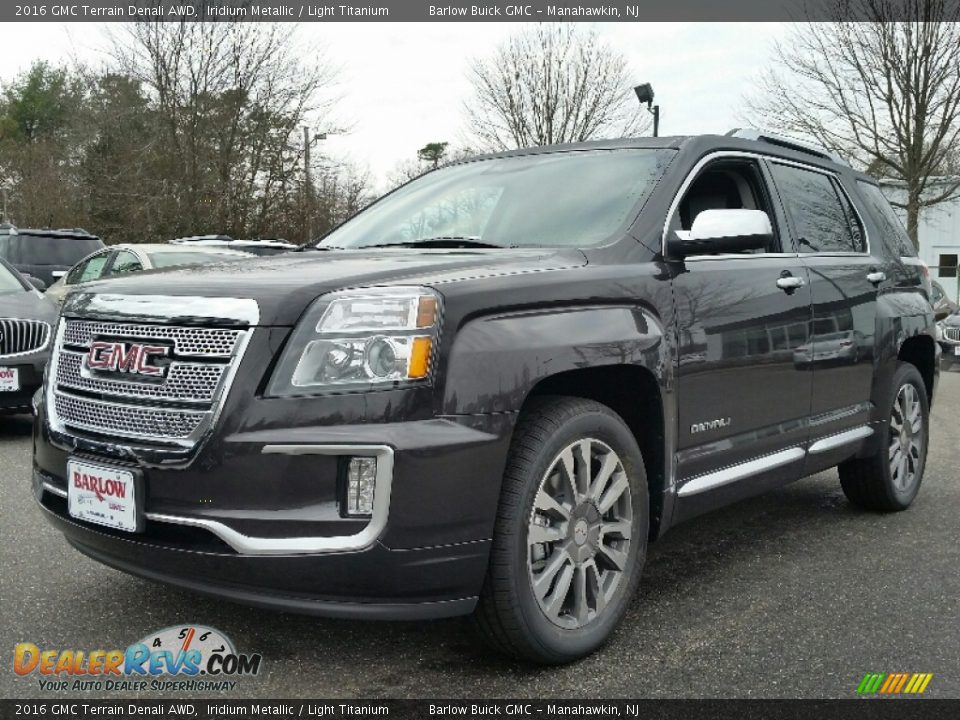 2016 GMC Terrain Denali AWD Iridium Metallic / Light Titanium Photo #1