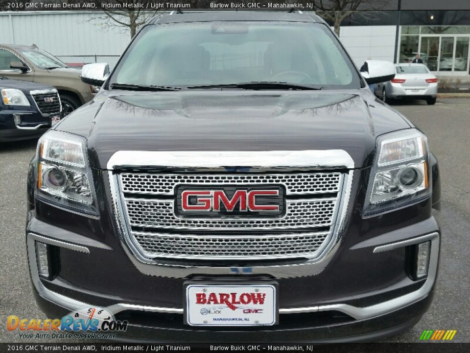 2016 GMC Terrain Denali AWD Iridium Metallic / Light Titanium Photo #2