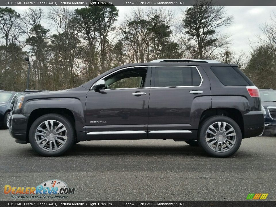 Iridium Metallic 2016 GMC Terrain Denali AWD Photo #3