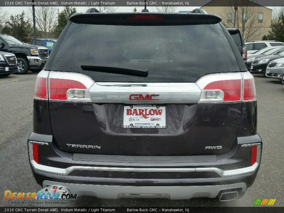 2016 GMC Terrain Denali AWD Iridium Metallic / Light Titanium Photo #5