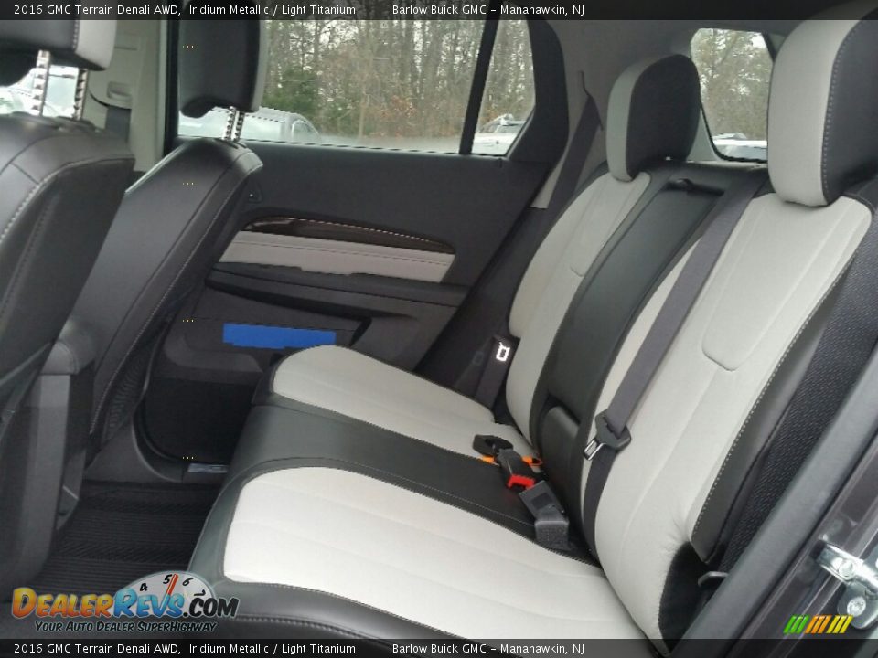 Rear Seat of 2016 GMC Terrain Denali AWD Photo #6