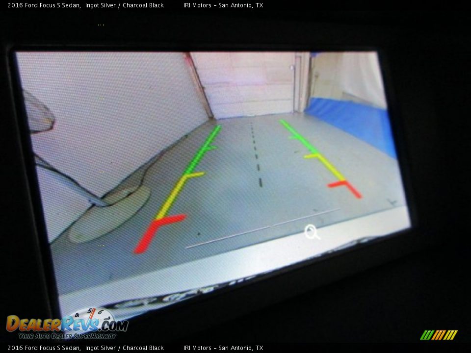 2016 Ford Focus S Sedan Ingot Silver / Charcoal Black Photo #20