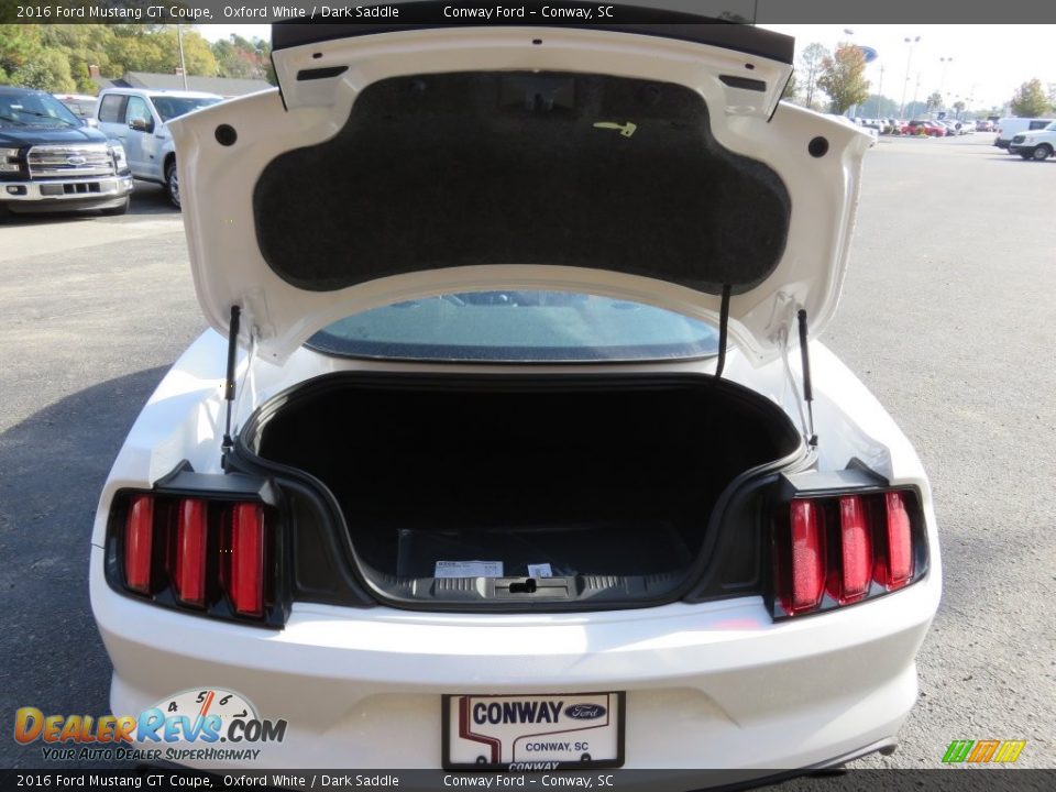 2016 Ford Mustang GT Coupe Oxford White / Dark Saddle Photo #10