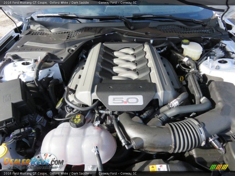 2016 Ford Mustang GT Coupe 5.0 Liter DOHC 32-Valve Ti-VCT V8 Engine Photo #11