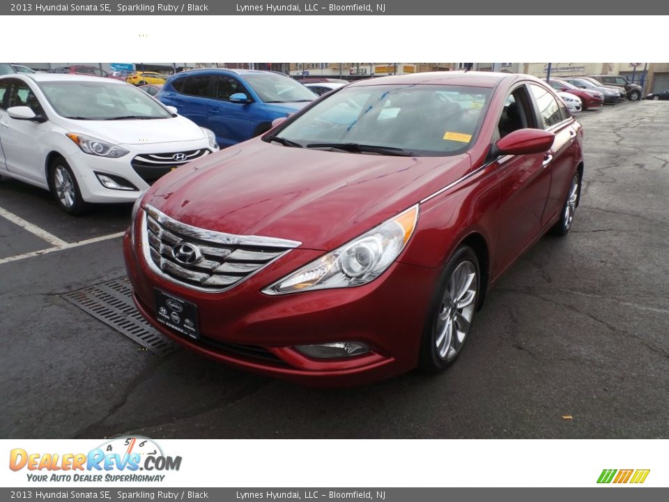 2013 Hyundai Sonata SE Sparkling Ruby / Black Photo #3