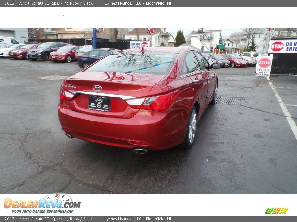 2013 Hyundai Sonata SE Sparkling Ruby / Black Photo #4