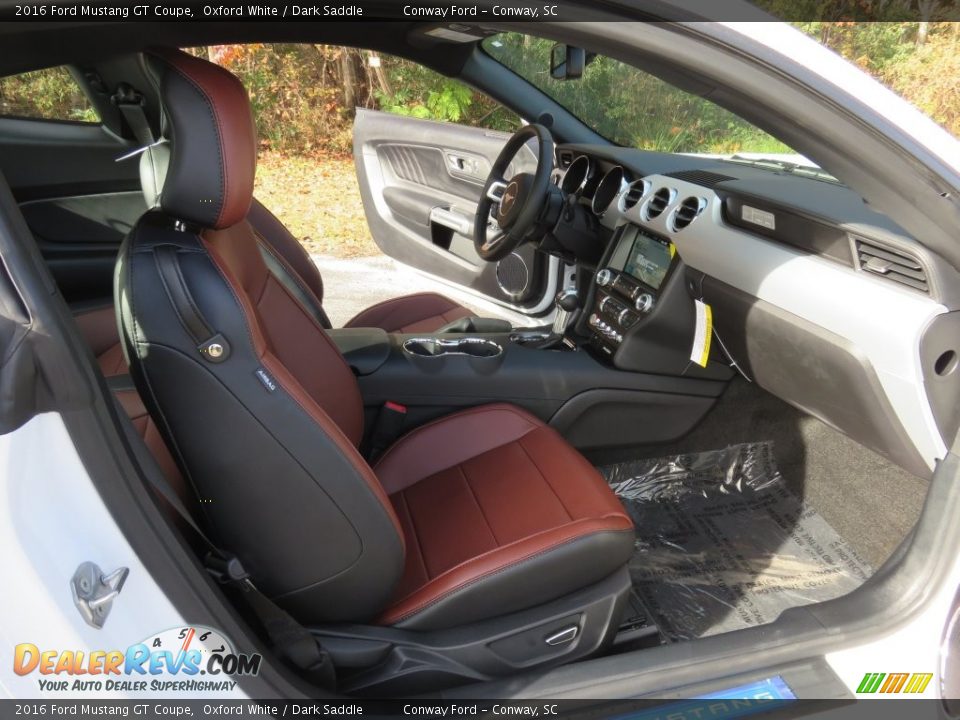 Front Seat of 2016 Ford Mustang GT Coupe Photo #16