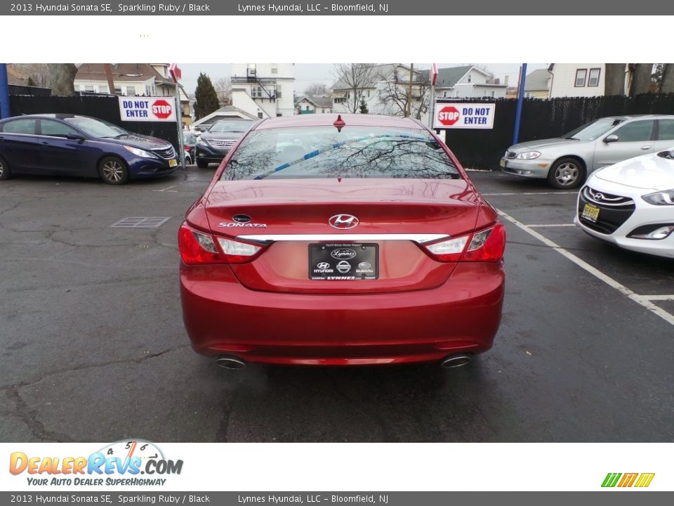 2013 Hyundai Sonata SE Sparkling Ruby / Black Photo #5