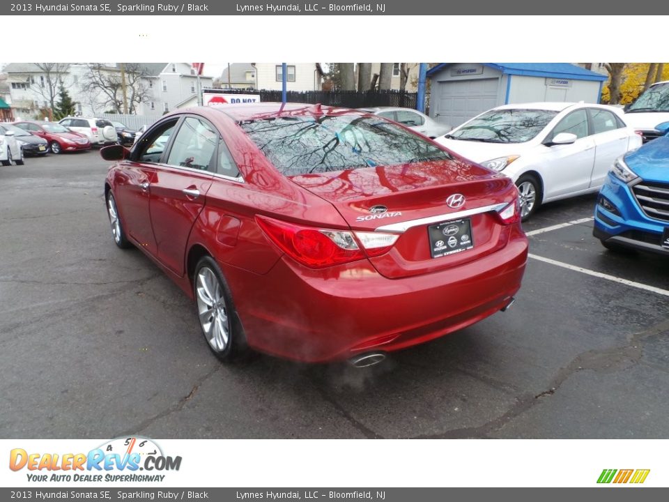 2013 Hyundai Sonata SE Sparkling Ruby / Black Photo #6