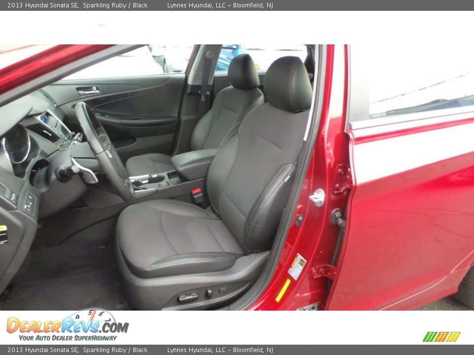 2013 Hyundai Sonata SE Sparkling Ruby / Black Photo #9