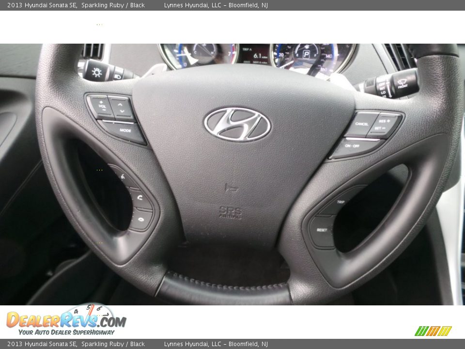 2013 Hyundai Sonata SE Sparkling Ruby / Black Photo #15