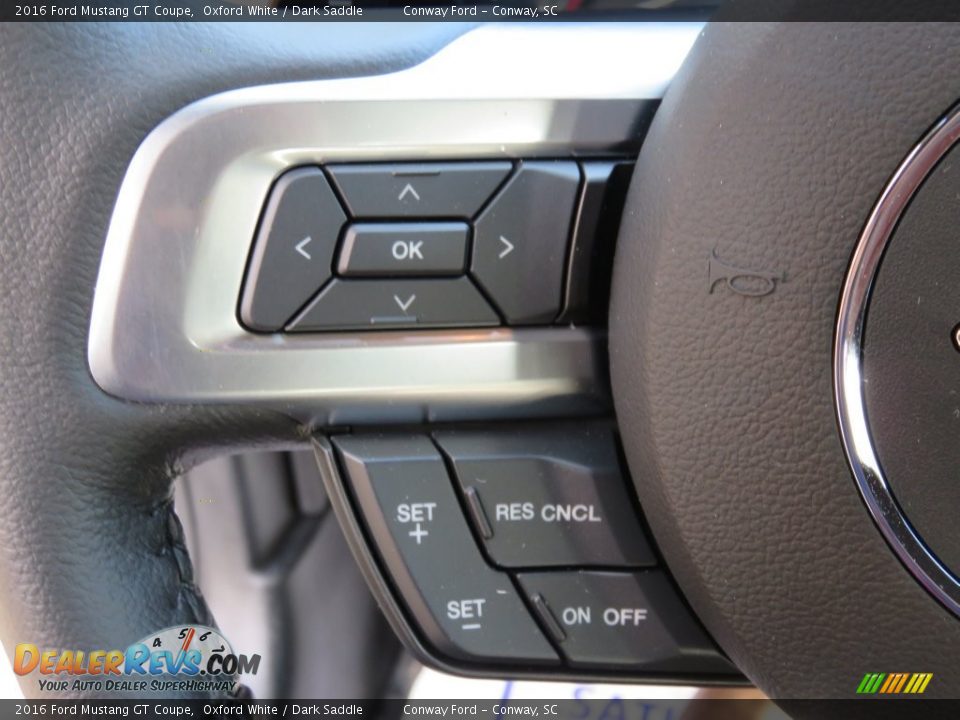 Controls of 2016 Ford Mustang GT Coupe Photo #27