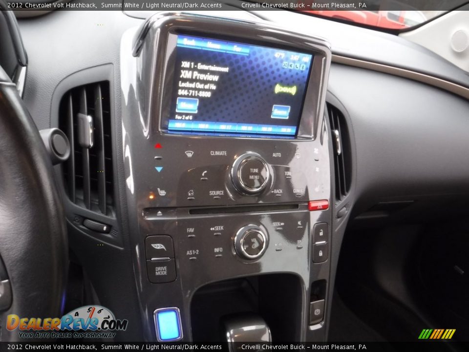 2012 Chevrolet Volt Hatchback Summit White / Light Neutral/Dark Accents Photo #20