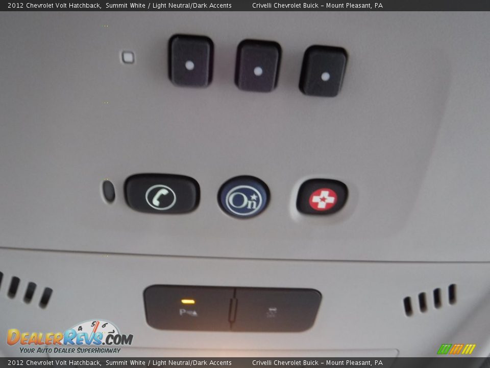 2012 Chevrolet Volt Hatchback Summit White / Light Neutral/Dark Accents Photo #23