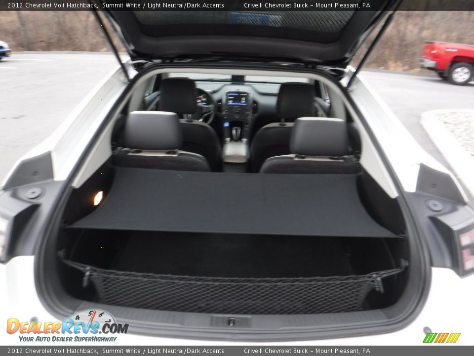 2012 Chevrolet Volt Hatchback Summit White / Light Neutral/Dark Accents Photo #27