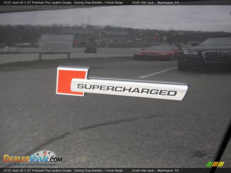 2015 Audi A6 3.0T Premium Plus quattro Sedan Oolong Gray Metallic / Velvet Beige Photo #5