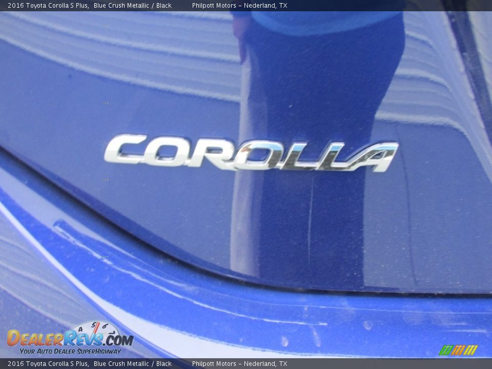 2016 Toyota Corolla S Plus Blue Crush Metallic / Black Photo #14