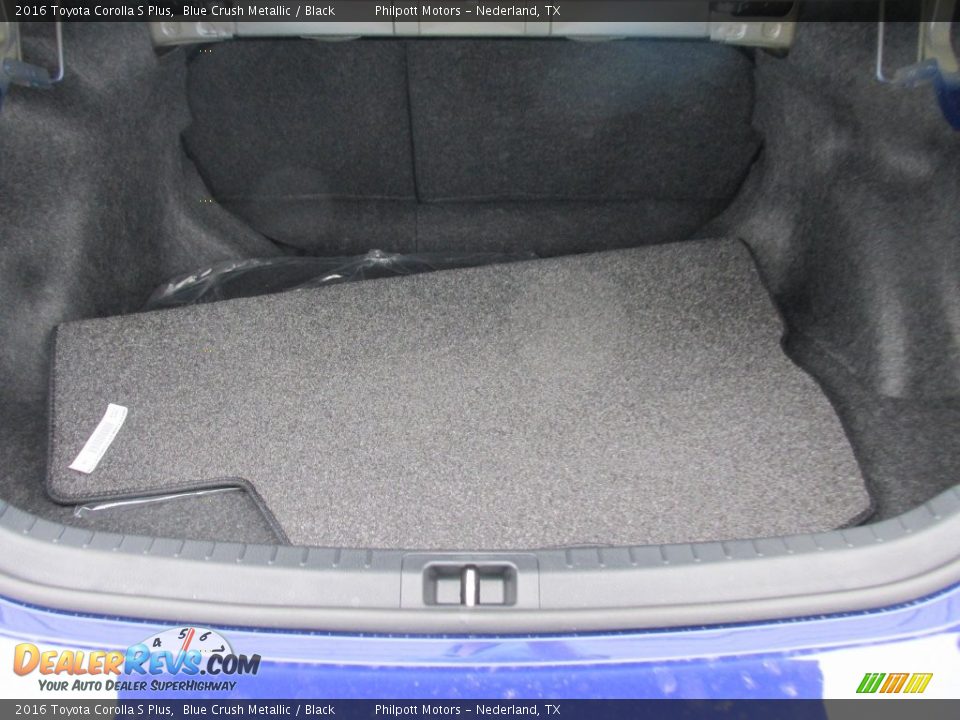 2016 Toyota Corolla S Plus Blue Crush Metallic / Black Photo #16