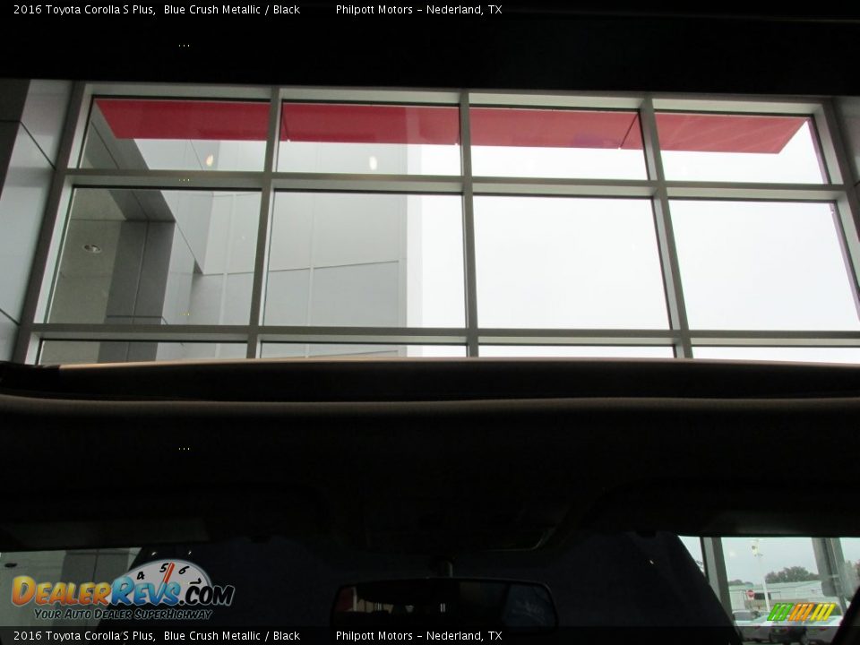 2016 Toyota Corolla S Plus Blue Crush Metallic / Black Photo #20