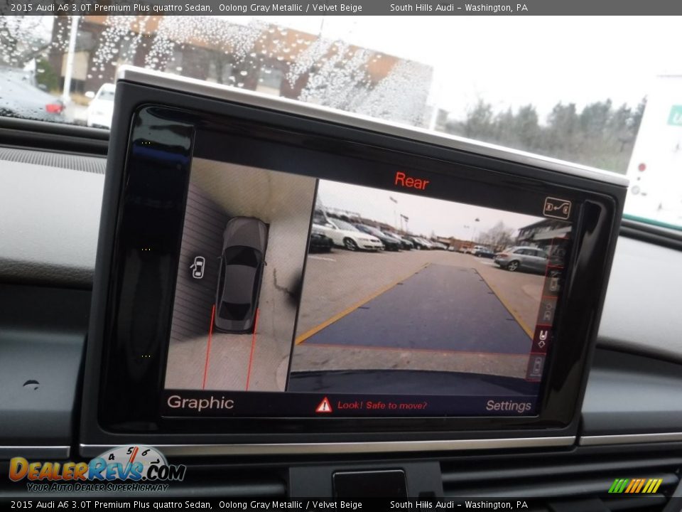 2015 Audi A6 3.0T Premium Plus quattro Sedan Oolong Gray Metallic / Velvet Beige Photo #26