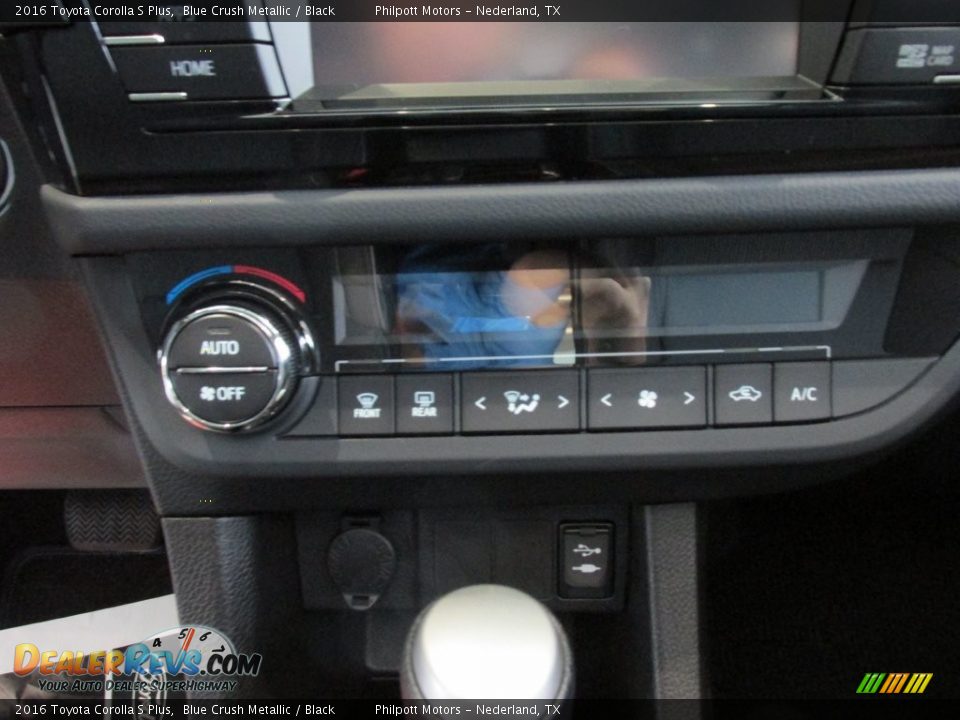 2016 Toyota Corolla S Plus Blue Crush Metallic / Black Photo #24