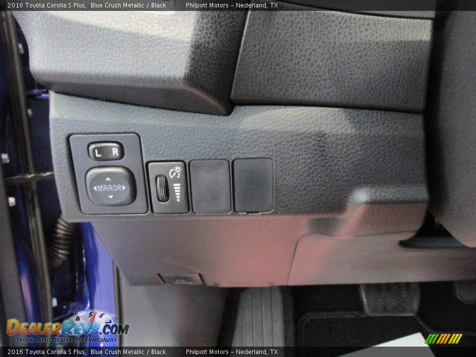 2016 Toyota Corolla S Plus Blue Crush Metallic / Black Photo #29