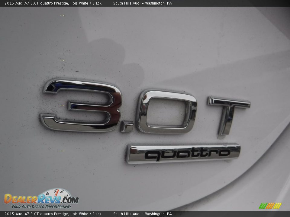2015 Audi A7 3.0T quattro Prestige Ibis White / Black Photo #16