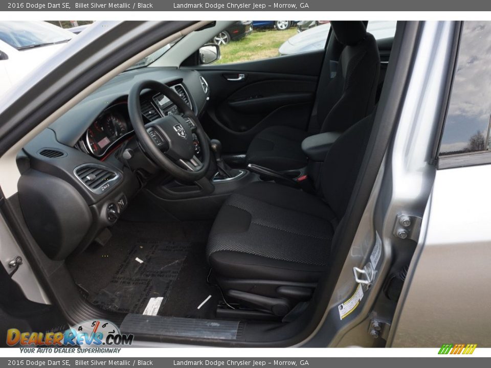 2016 Dodge Dart SE Billet Silver Metallic / Black Photo #6