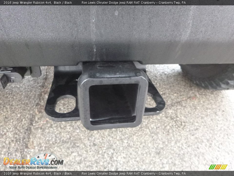 2016 Jeep Wrangler Rubicon 4x4 Black / Black Photo #6