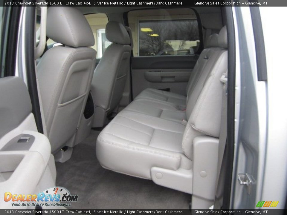 2013 Chevrolet Silverado 1500 LT Crew Cab 4x4 Silver Ice Metallic / Light Cashmere/Dark Cashmere Photo #12